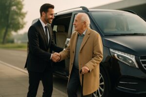 Servizio NCC assistenza sanitaria - autista accompagna paziente